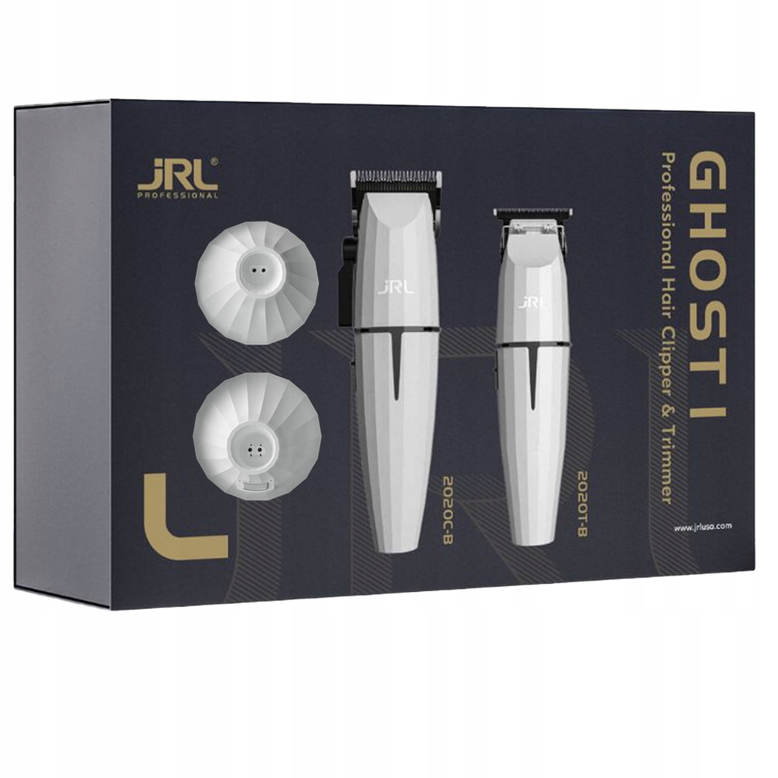 Jrl Ghost Kit 1 Zestaw Onyx Maszynka Trymer Bazy Edycja Limitowana