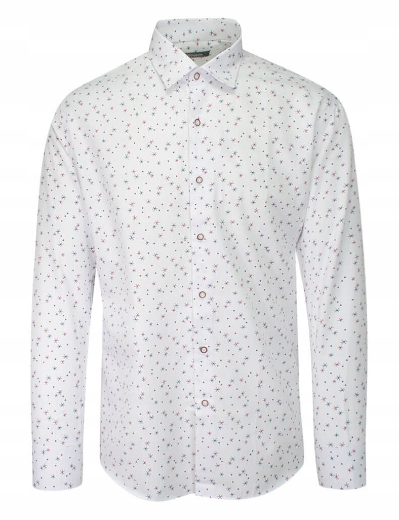 Bílá košile s hvězdičkami Grzegorz 46/176-182