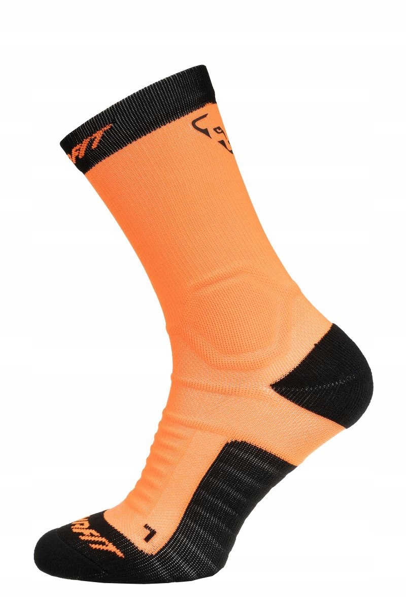 Skarpety do biegania Dynafit Ultra Cushion pomarańczowe L (43-46)
