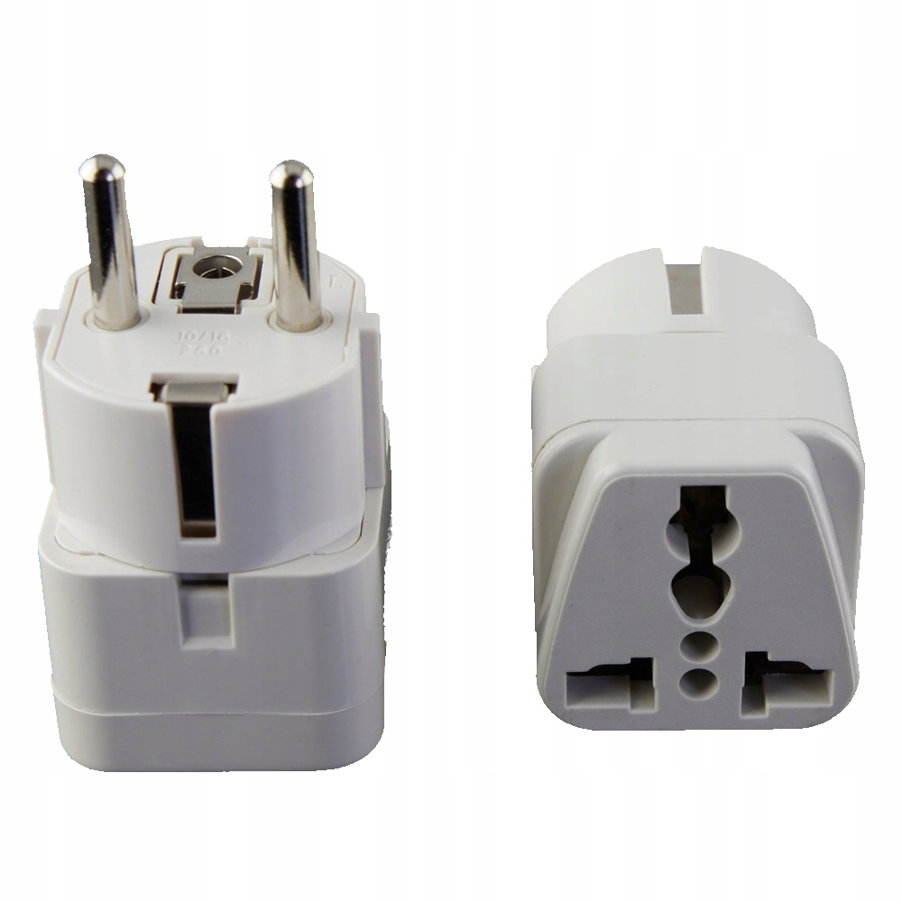 Adapter wtyk PL gniazdo Brytania UK, Włochy, USA Sklep, Opinie