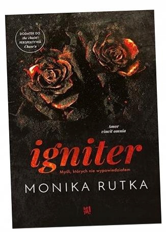 PAKIET 4X MONIKA RUTKA CYKL THE CHAIN ASHES + FLAME + SPARK + IGNITER Okładka miękka