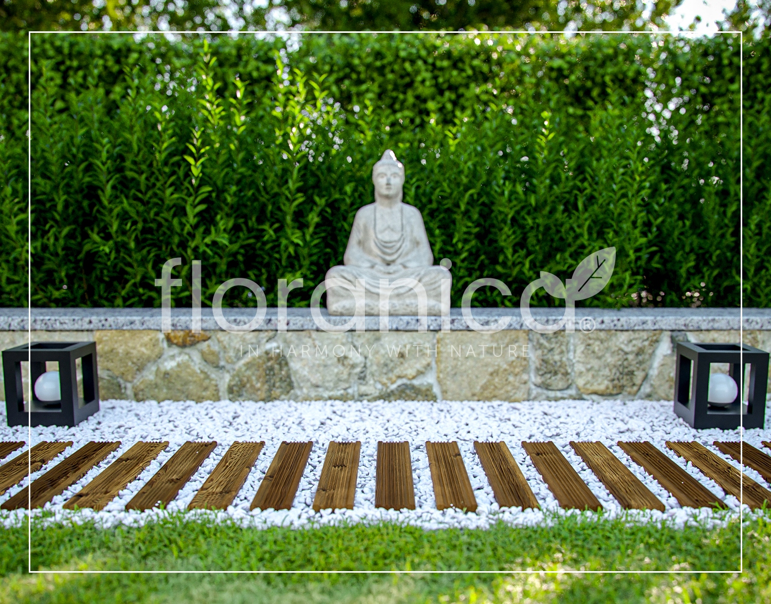 Ścieżka ogrodowa Rollweg 6m 30cm modrzew brązowa Materiał dominujący drewno