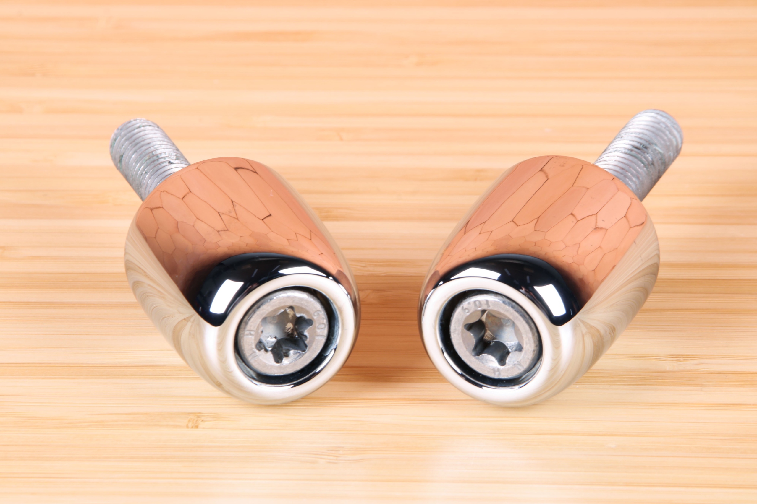 BMW R18 хромированные наконечники рулевого колеса в сборе