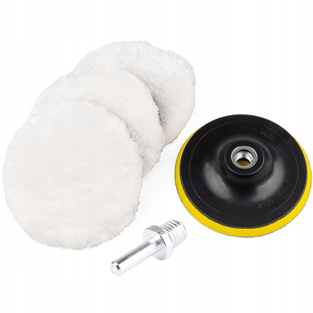 Pady Polerskie do polerowania Zestaw Na Wiertarkę