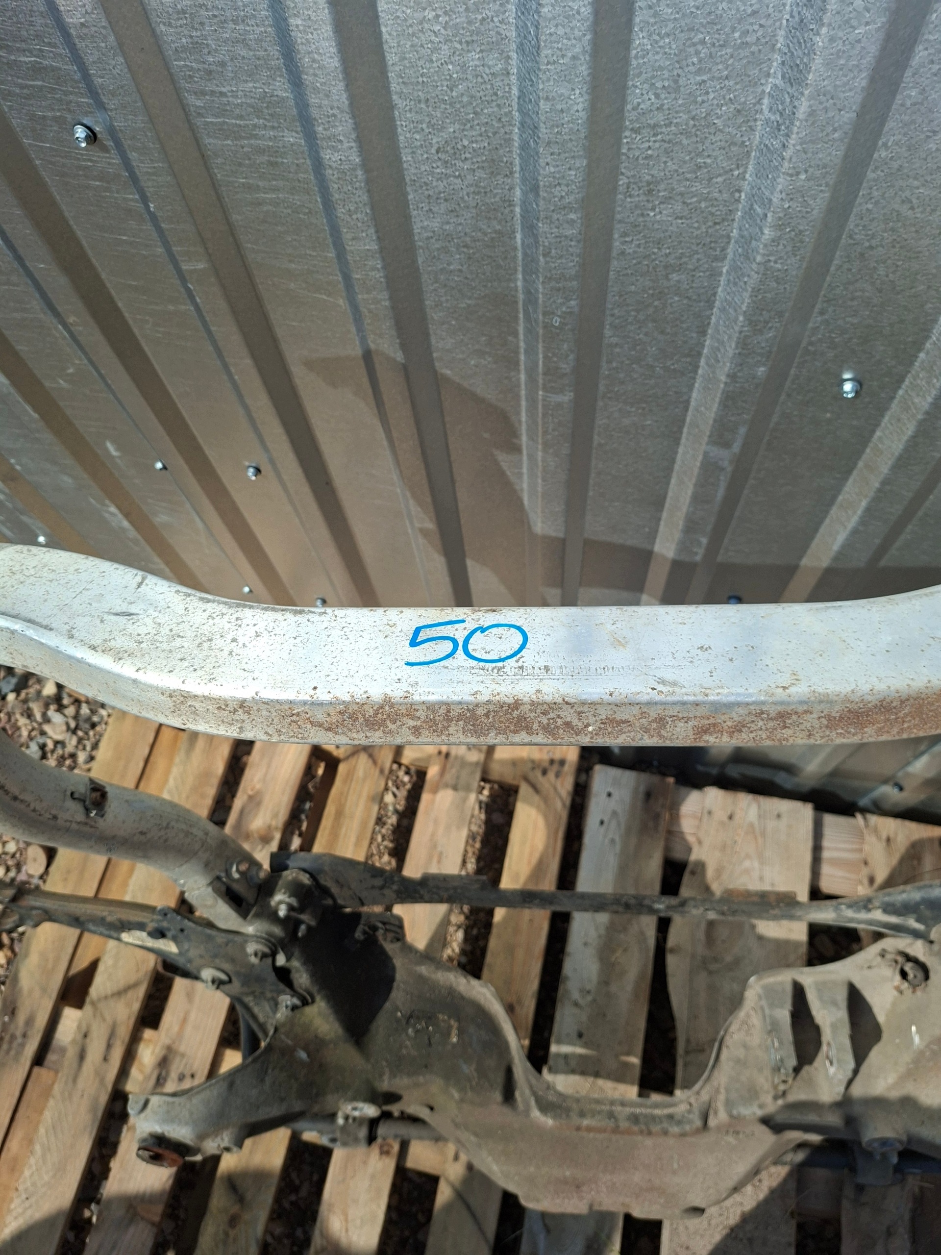 axle beam subframe axle beam PEUGEOT 407