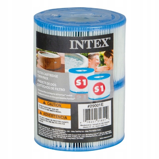 

Filtry do jacuzzi spa Intex S1 29001