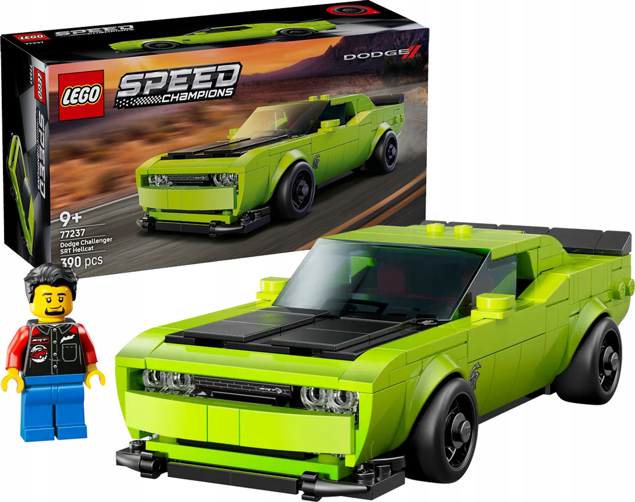 Lego Speed Champions Sportovní vůz Dodge Challenger Srt Hellcat 77237