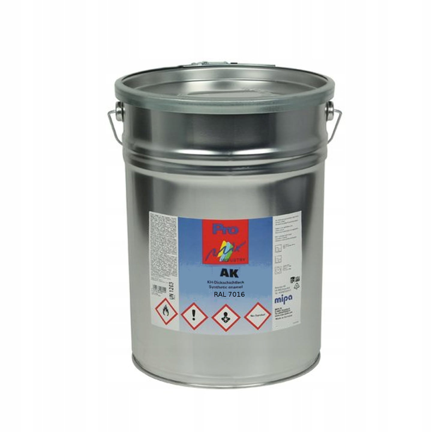 Farba na bramy ogrodzenia konstrukcje 3l Ral 7016