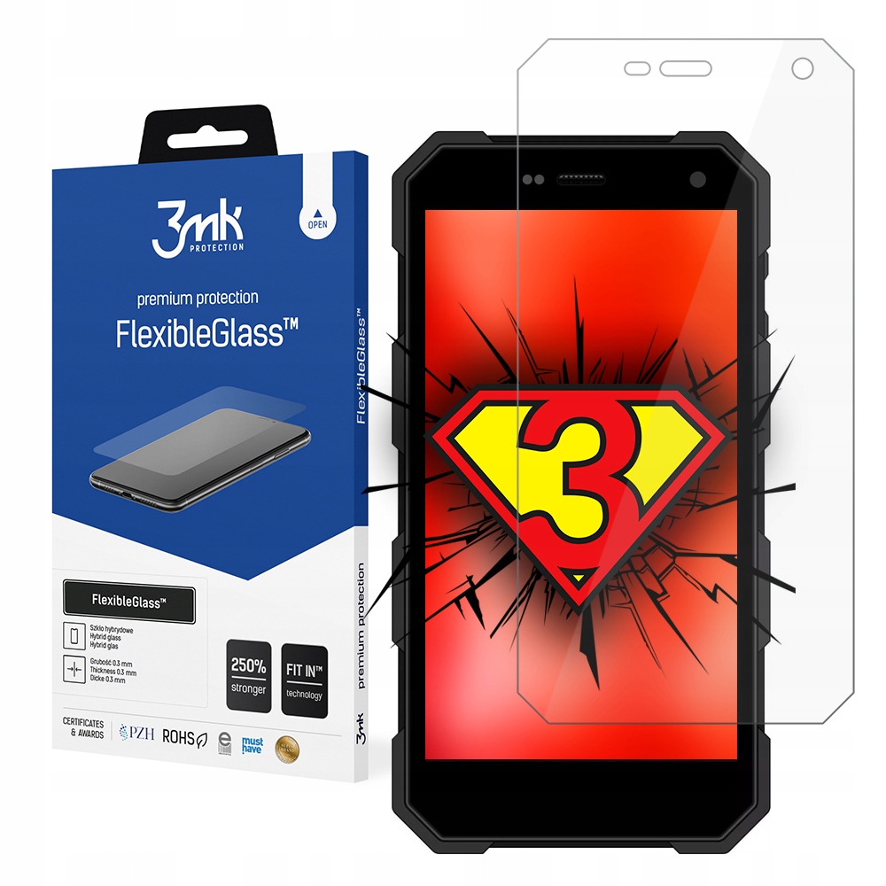 

Do MyPhone Hammer Energy - Szkło 3mk FlexibleGlass