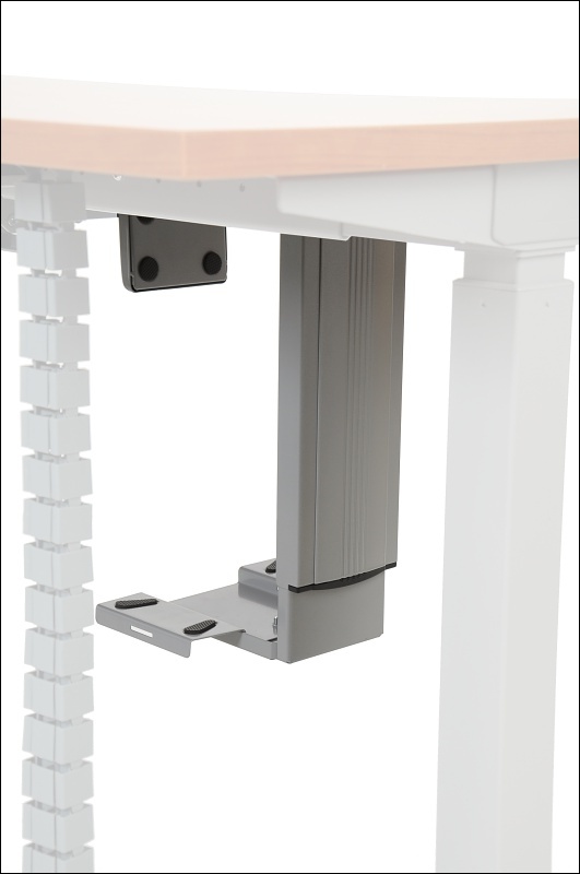 ZAWIESZKA METALOWA POD KOMPUTER KOLOR ALU SZARY Kod producenta ST-ZA-01