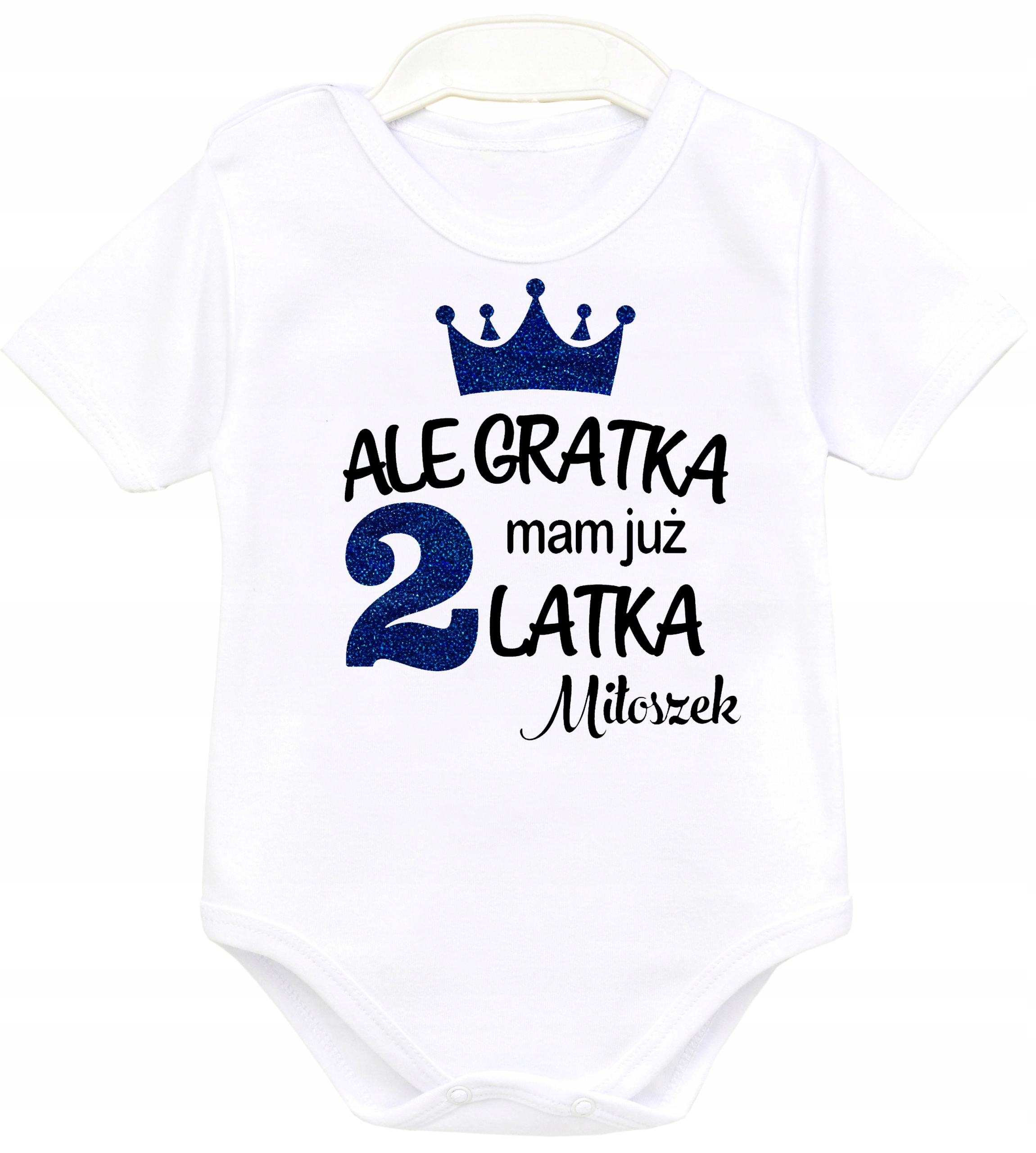 

Body kr rękaw Urodziny Ale gratka mam 2 latka r 92