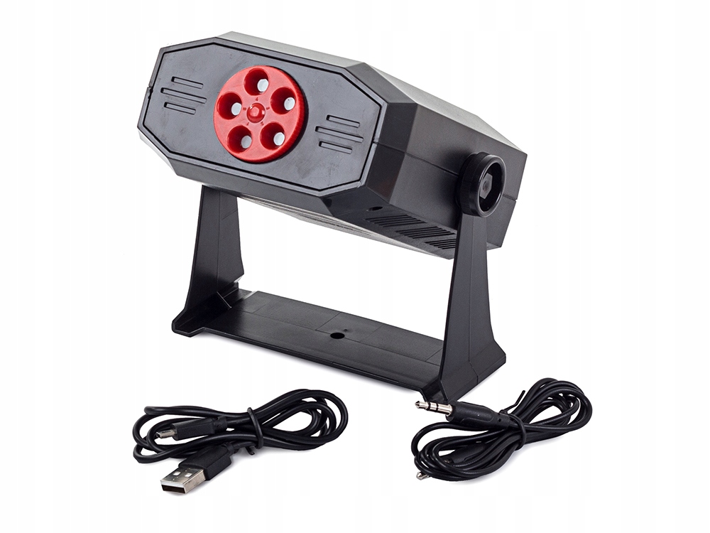 PROJEKTOR LASEROWY STROBOSKOP LASER GŁOŚNIK DISCO EAN (GTIN) 5907451334157