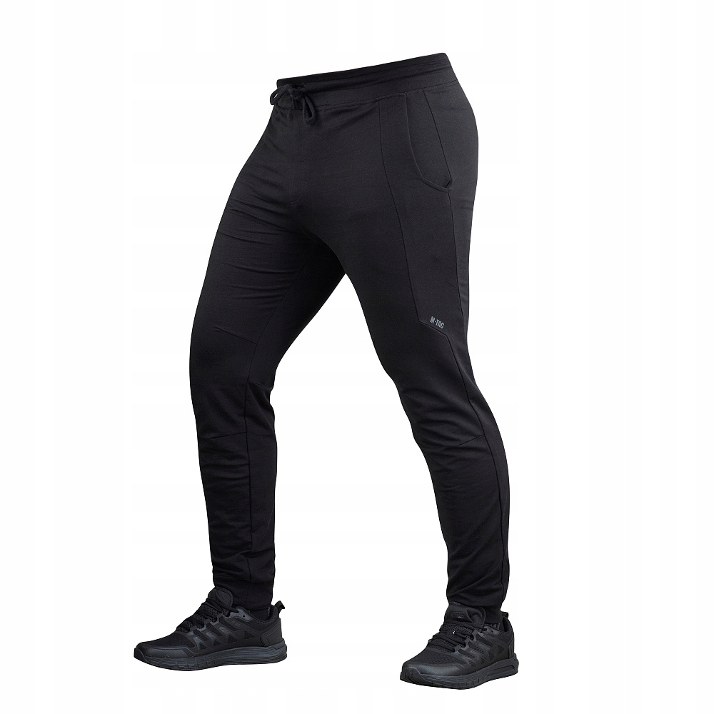 M-Tac Spodnie Dresowe Bawełniane Sportowe Stealth Active Black L/r
