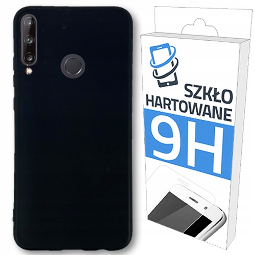 

Czarne Etui + Szkło Ochronne Do Huawei Y7P