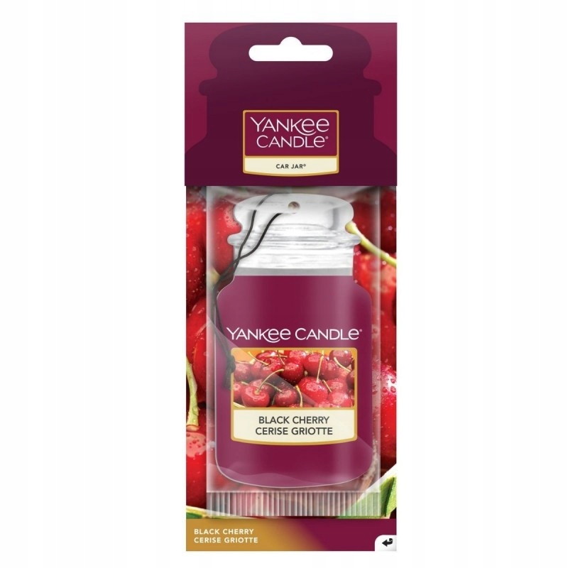 Zapach do samochodu Car Jar Black Cherry Yankee Candle