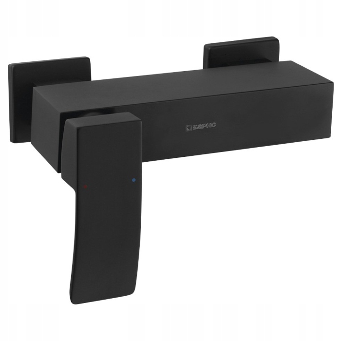 Sapho Ginko nástenná sprchová batéria, čierna matná