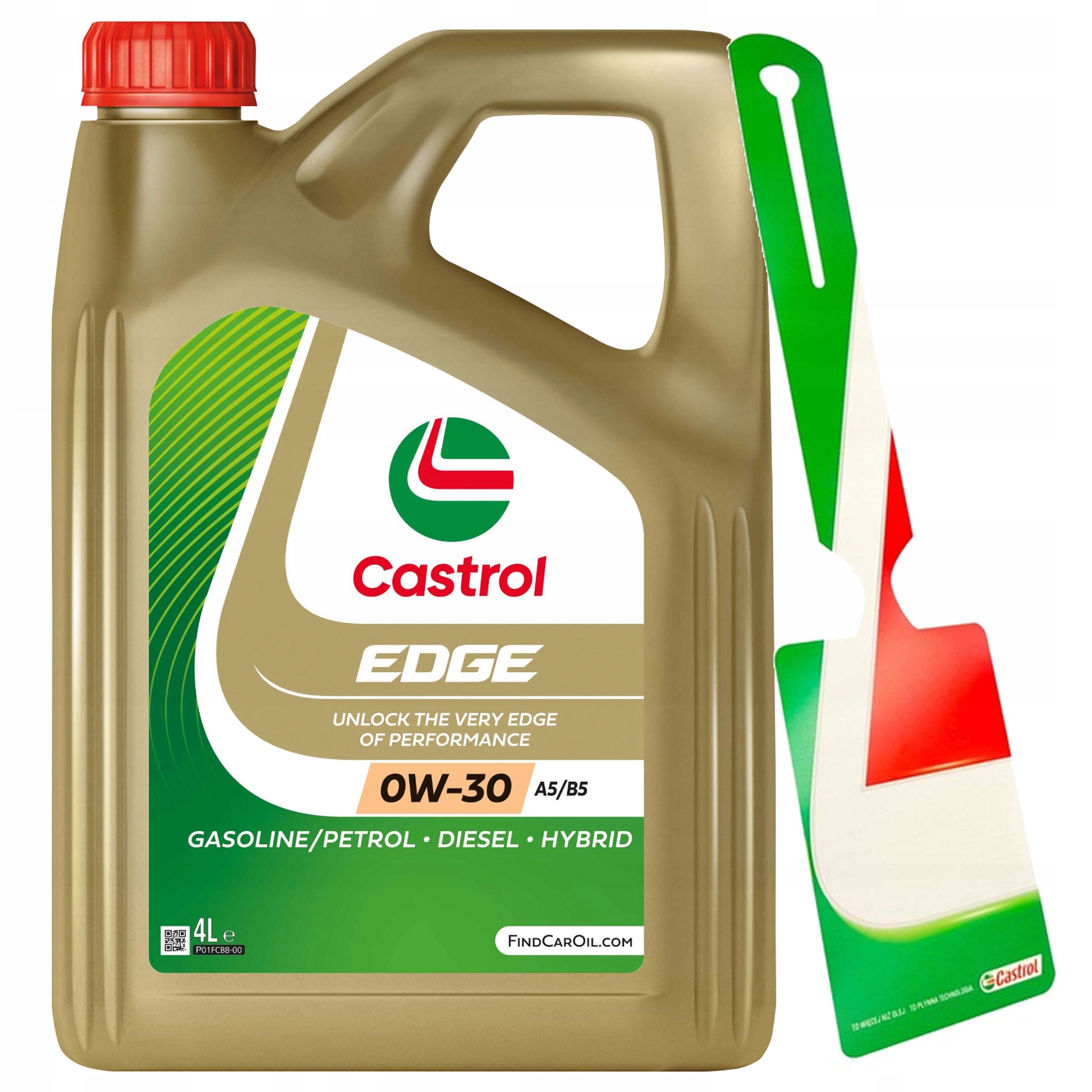 Castrol Edge Olej Silnikowy 0W-30 A5/B5 4L Zawieszka Serwisowa