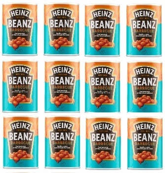 Levně 12 x 390 g Heinz Beanz Barbecue fazole v plechovce Svařovací