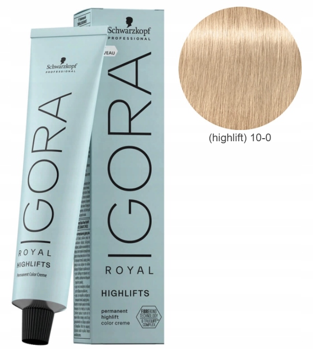 Schwarzkopf Igora Royal Highlifts Farba do włosów blond Nr. 10-0 60ml