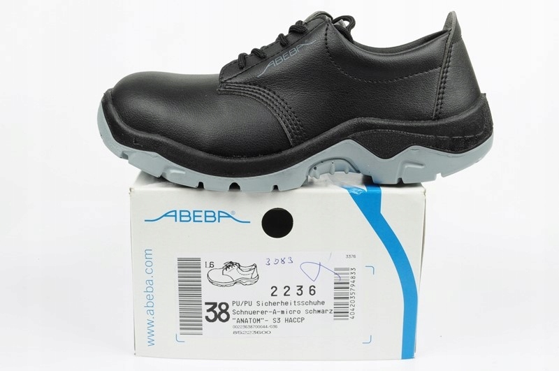 Buty robocze ochronne BHP Abeba S3 [2236] r.36 Rozmiar 36