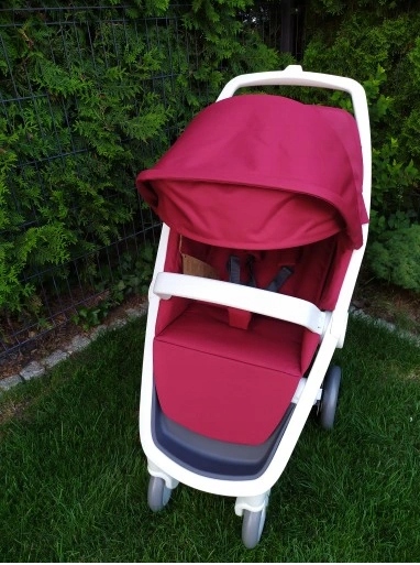 wózek Greentom Classic white/cherry Szerokość produktu 55 cm