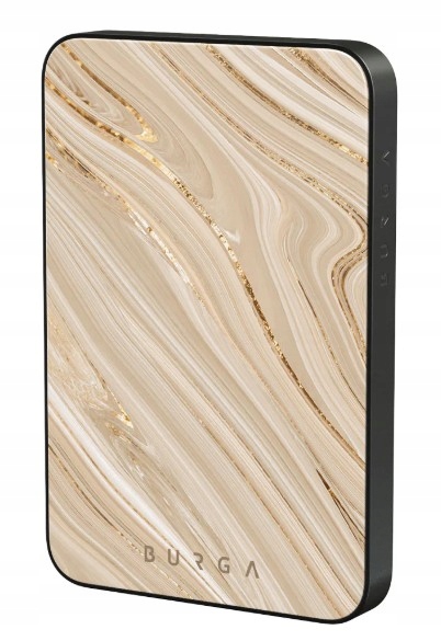 Burga Full Glam Gunmetal Magnetická powerbanka 5000