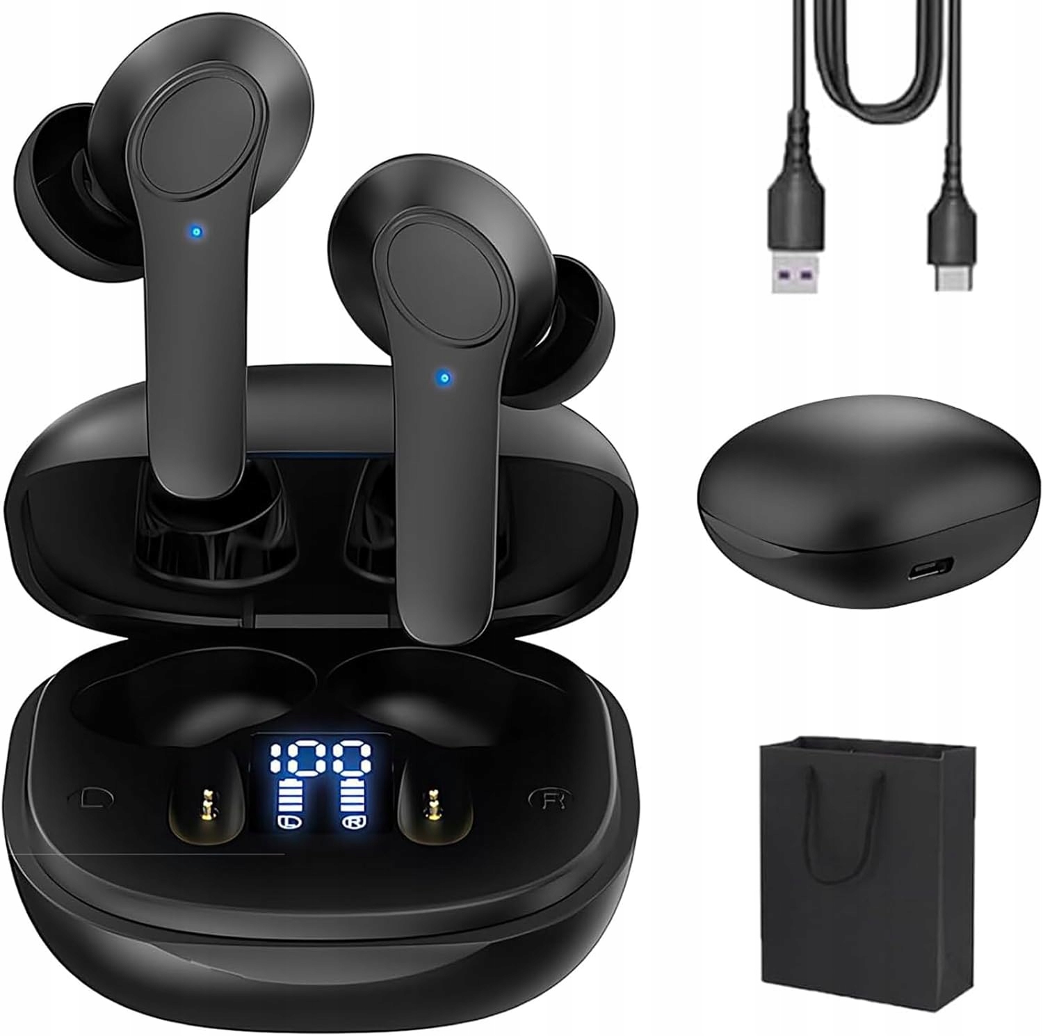 Elektronický Překladač Řeči 144 Jazyků Sluchátka Do Uší