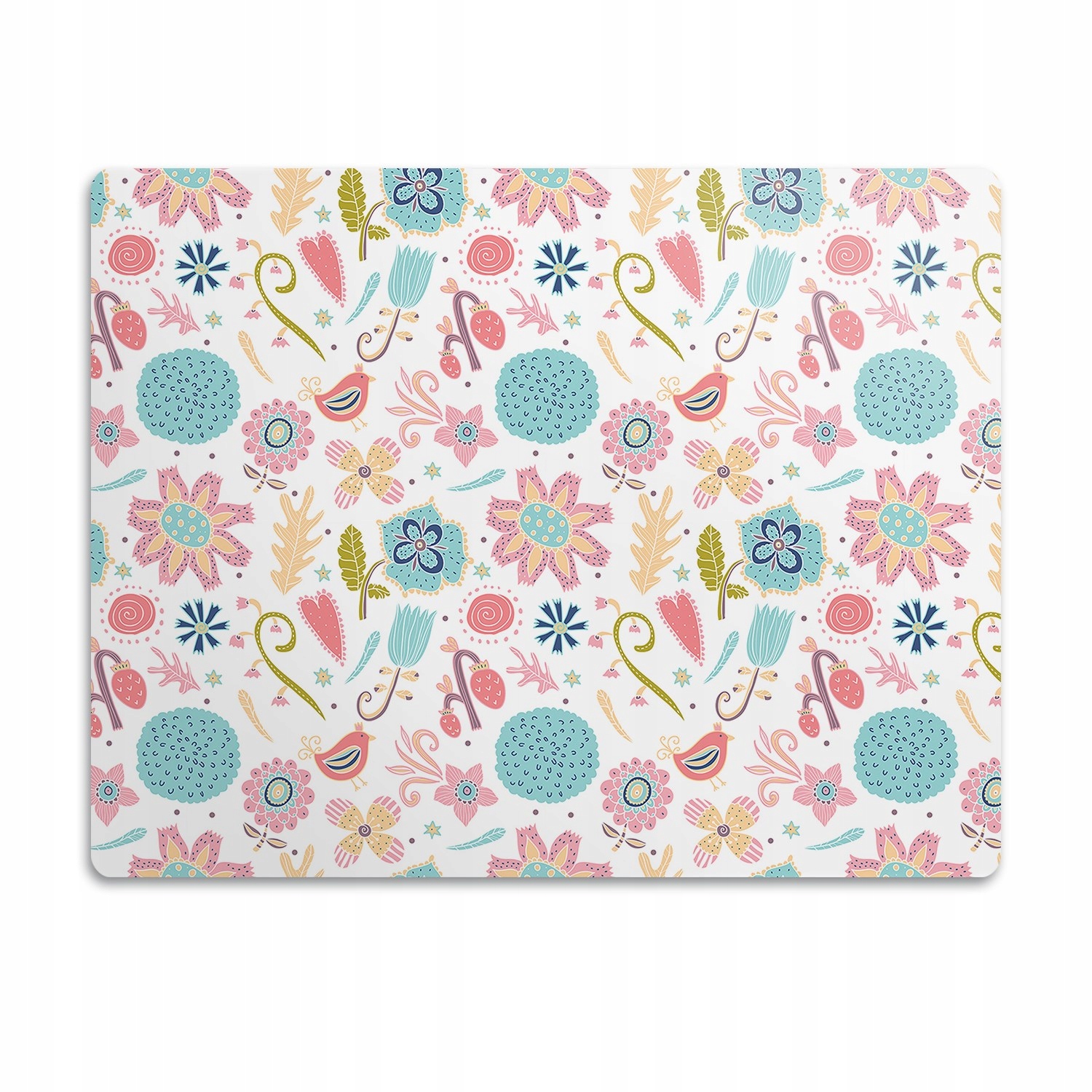 Levně Ochranná podložka pod misku Barevné vzory 90x60