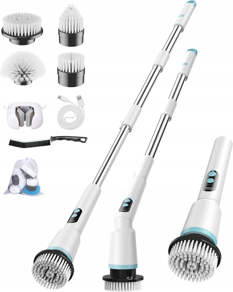 Levně Elektrický kartáč na podlahu pro drhnutí Kimeetol