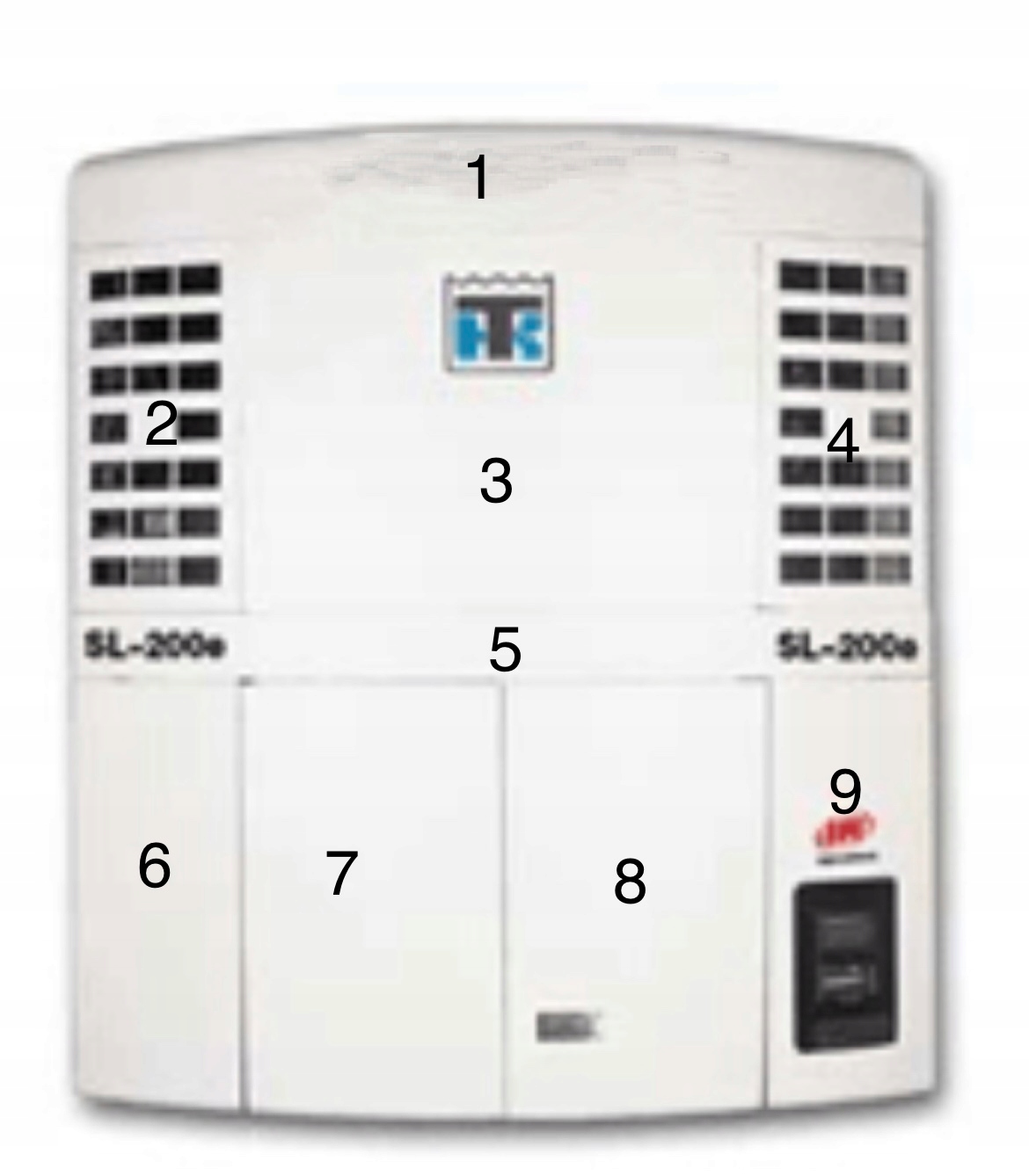 67 - ЛЕВАЯ БОКОВАЯ ДВЕРЬ АГРЕГАТА THERMO KING SL