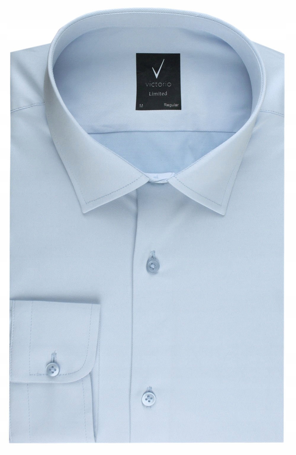 Pánská návštěvnická košile jednoduchý Střih Victorio modrá 46/182-188