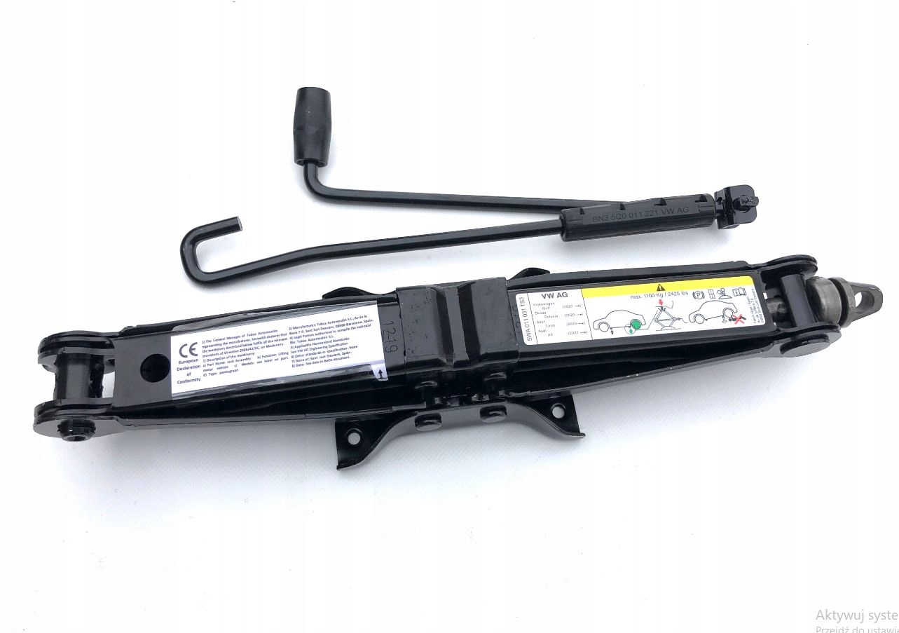 ORYGINAŁ ASO LEWAREK PODNOŚNIK VW Golf 8 Octavia