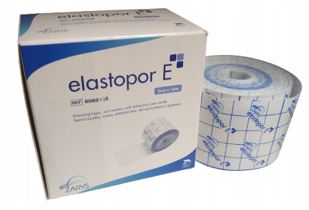 

Elastopor Taśma Opatrunkowa Przylepiec 5cm x 10m