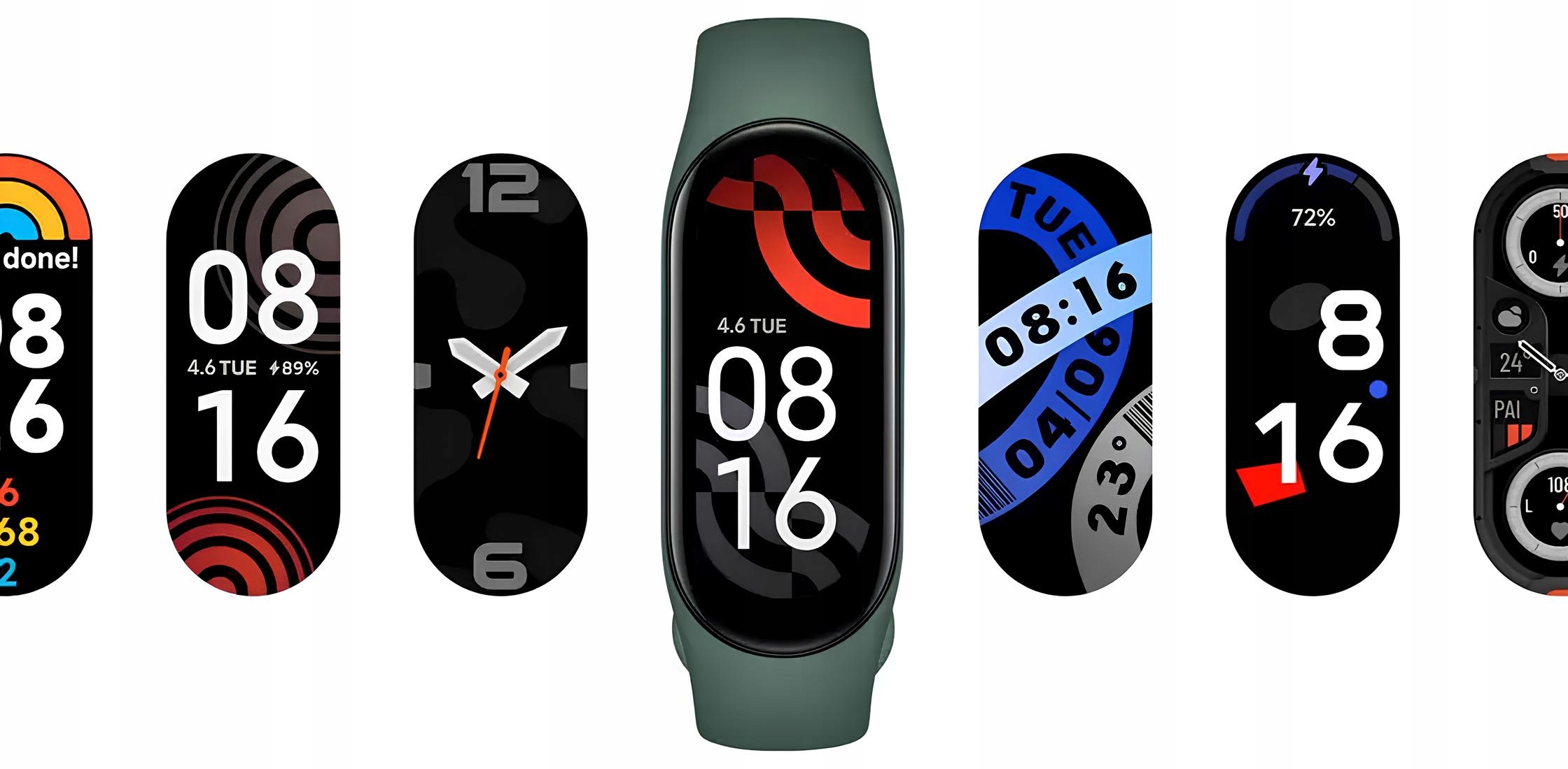 Inteligentna opaska M7 Smart Band 7 czarna z monitorem tętna i kroków