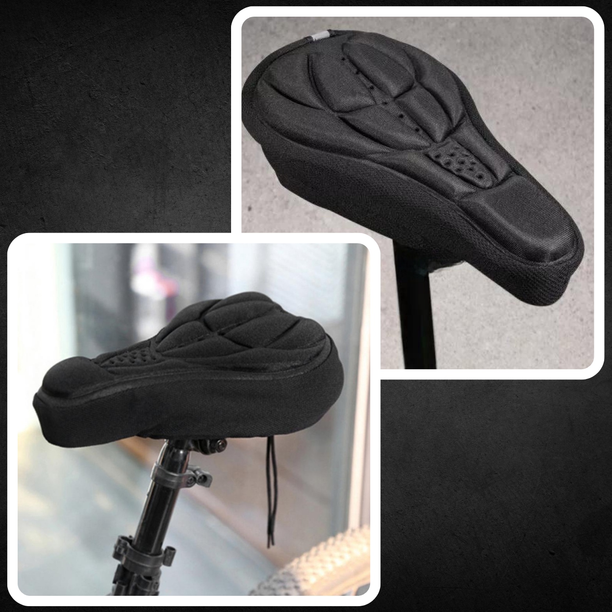 ŻELOWA NAKŁADKA PODUSZKA AMORTYZUJĄCA POKROWIEC NA ROWER SIODEŁKO ROWEROWE Marka inna