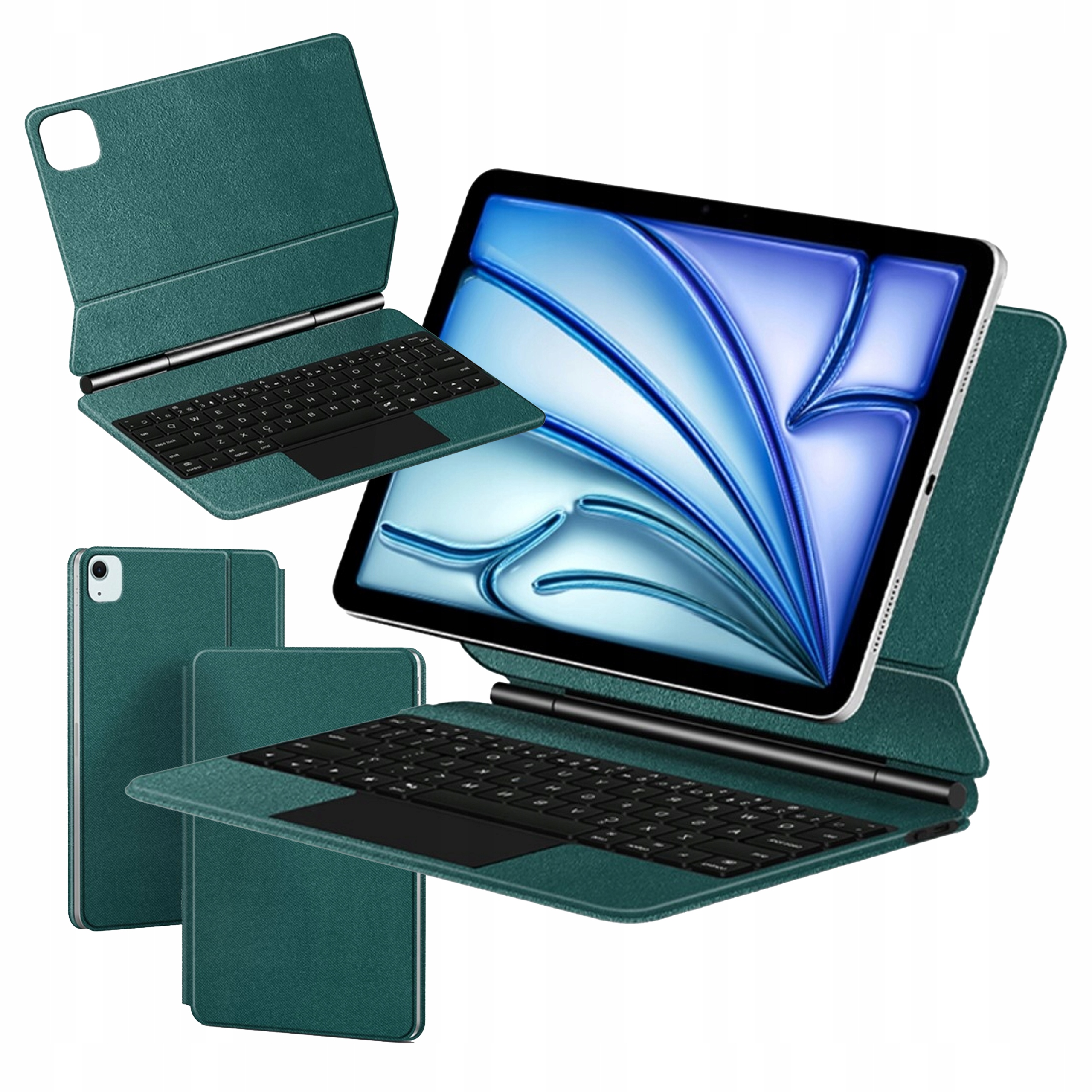 Magnetické Puzdro S Klávesnicou Pre Ipad Air 11" 6 Gen 2024 Air 11" 7 Gen 2025