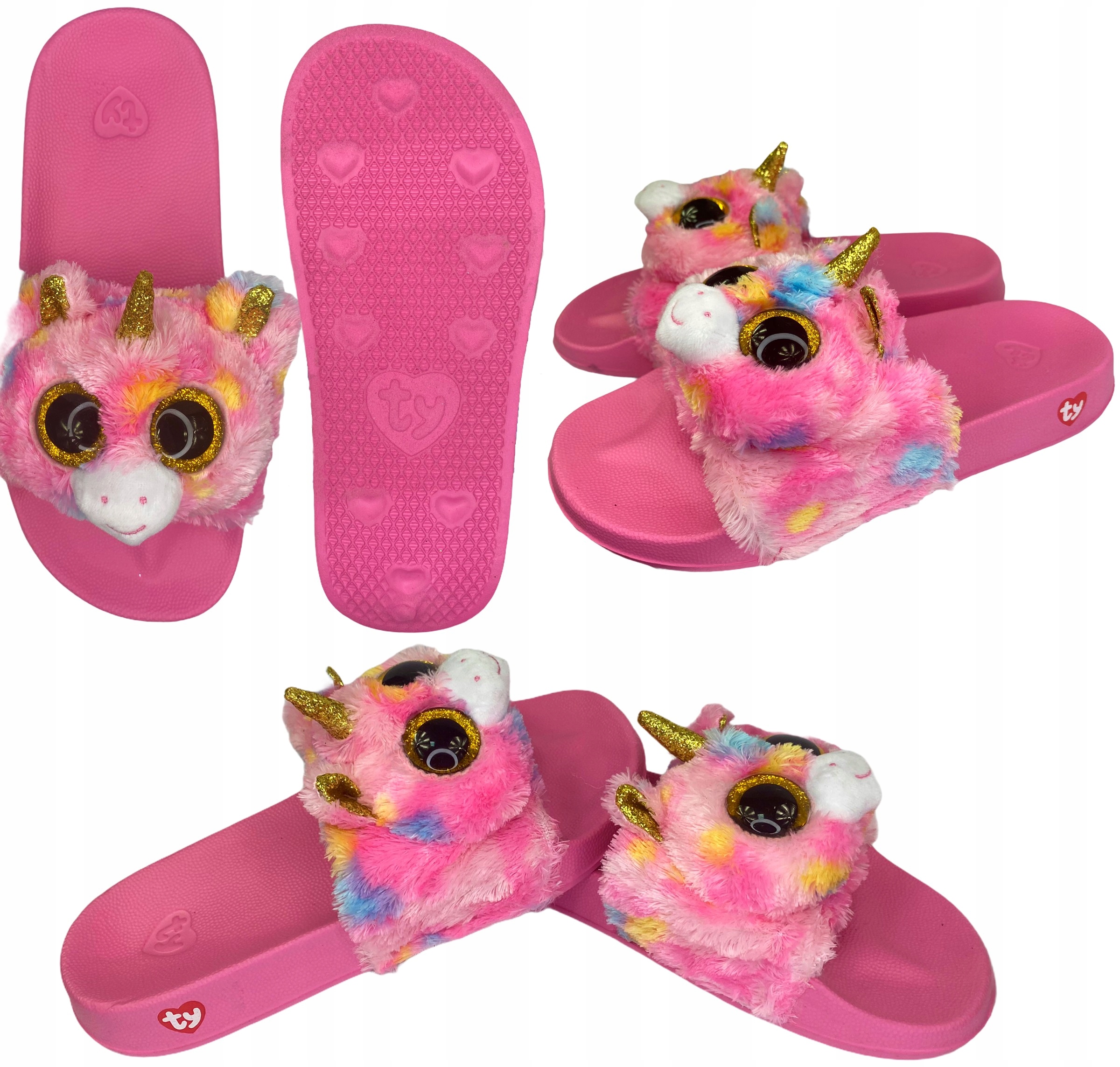 

Klapki Kapcie Basenowe Domowe Dziecięce Ty Unicorn