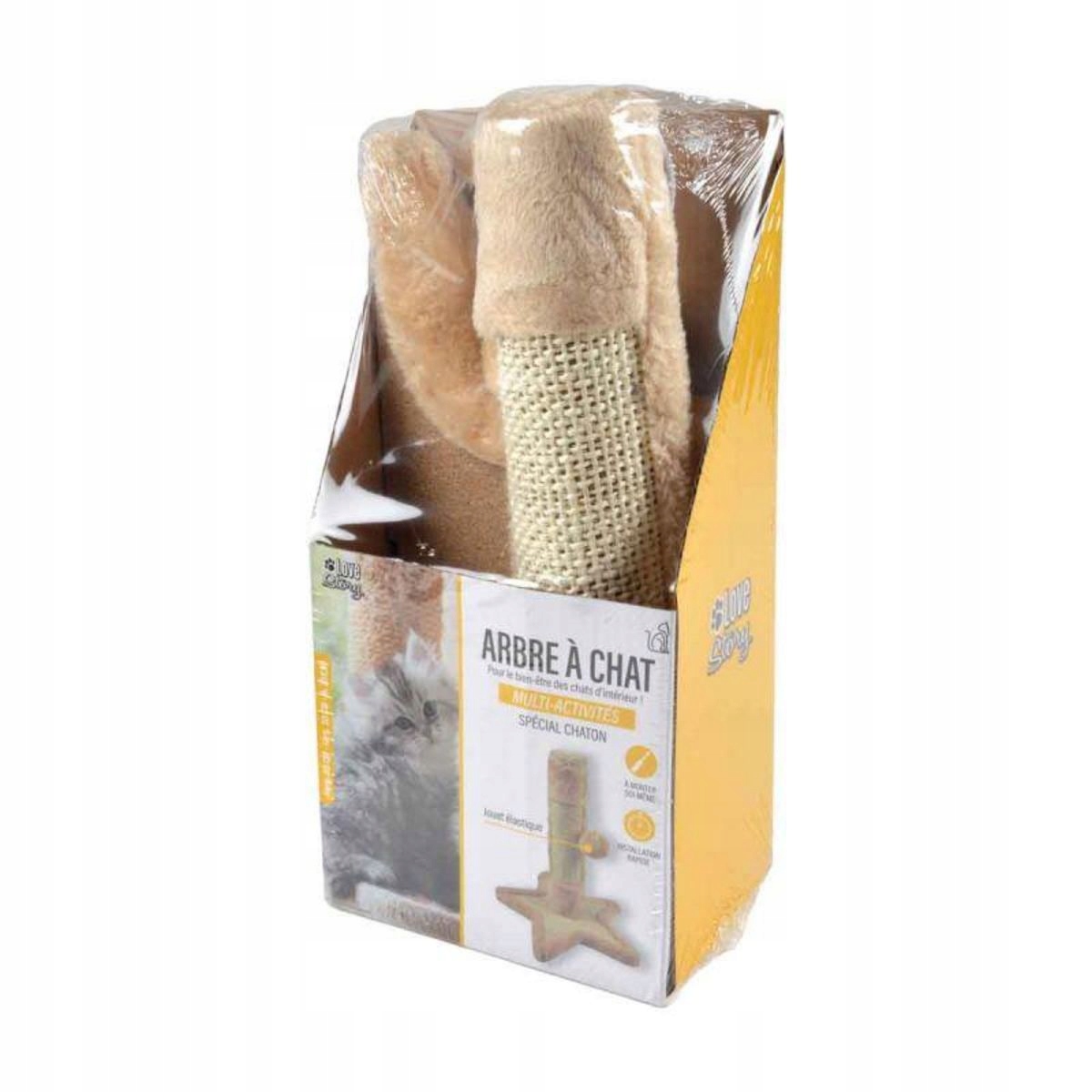 

Love Story Drapak dla kota z zabawkami 33 cm _fra