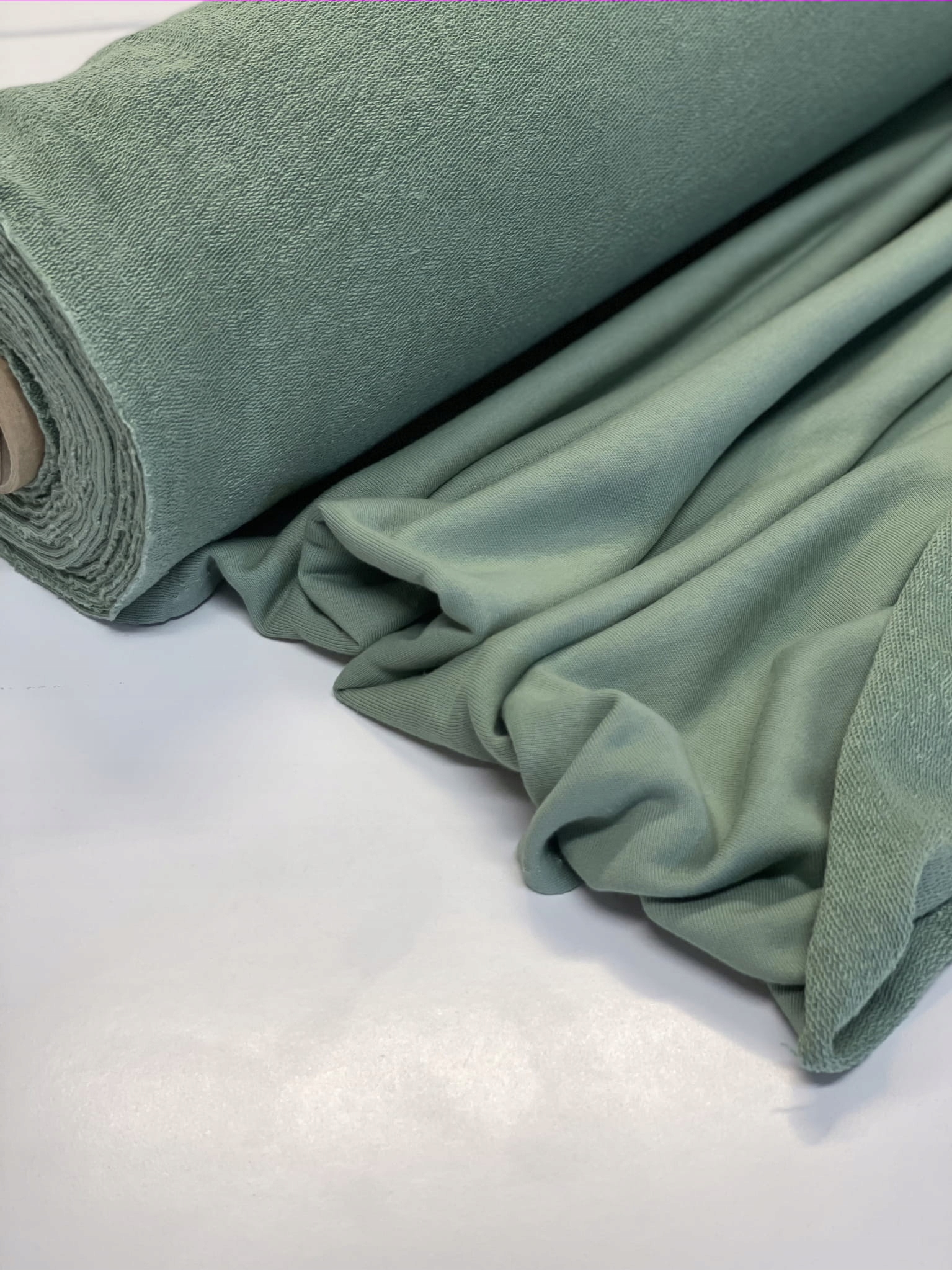 Dresówka Bawełniana Pętelka 280g Mięta #8