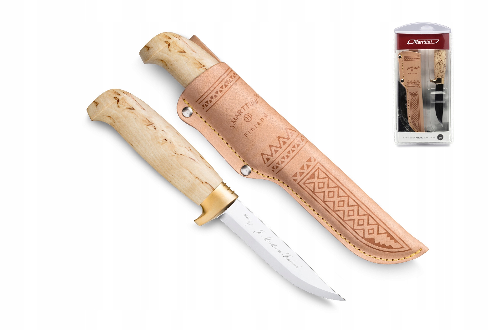 Noż Wędkarski Marttiini Deluxe Lynx Golden 22cm