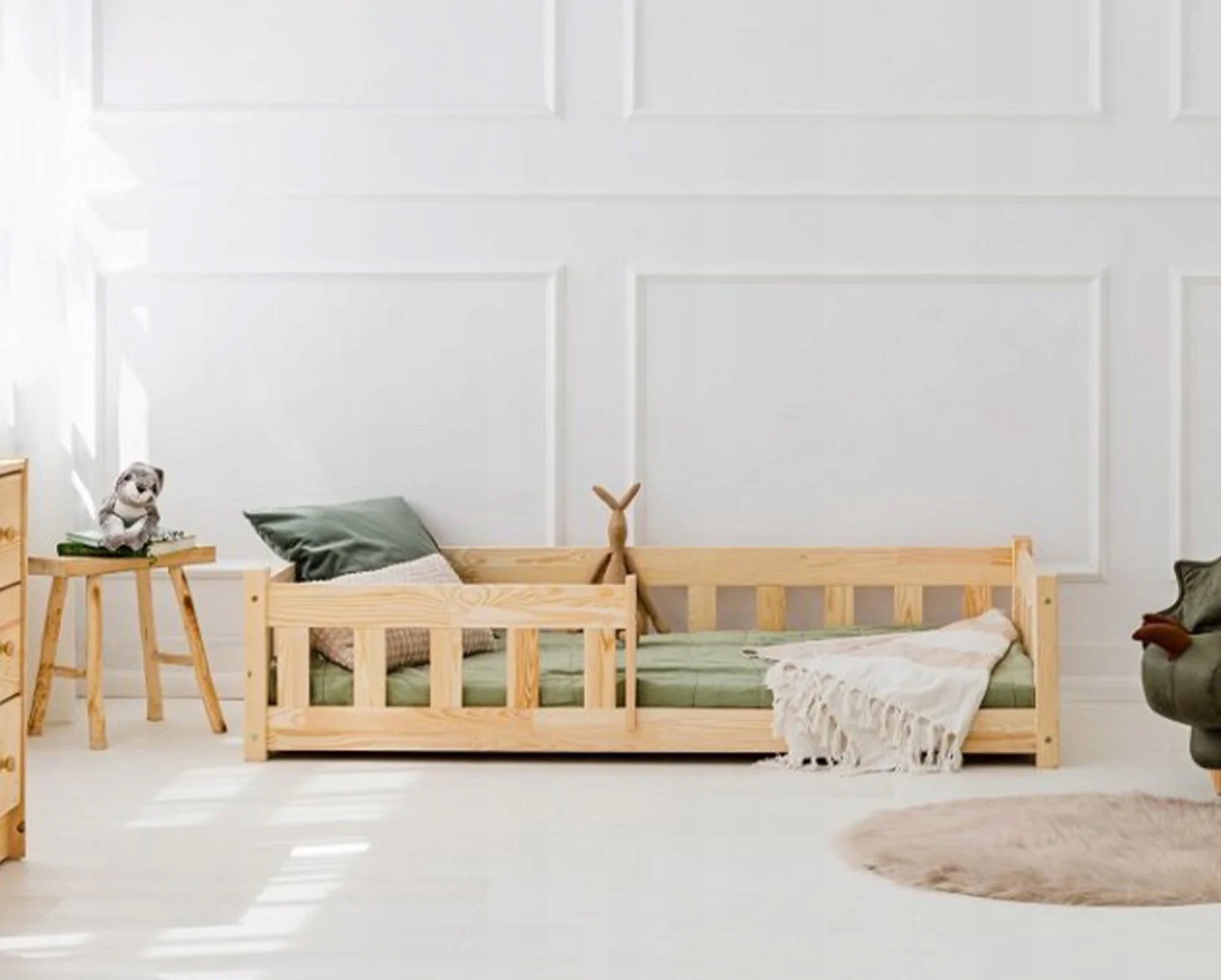 Łóżko dziecięce CP ADEKO 120x180 Kolekcja Podłogowe