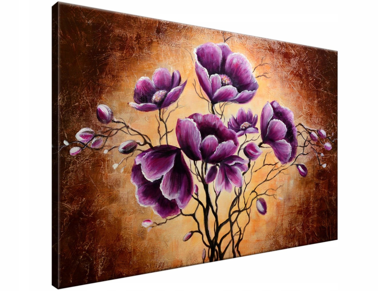 

Obraz drukowany Cudowne fiołki 90x60 polski