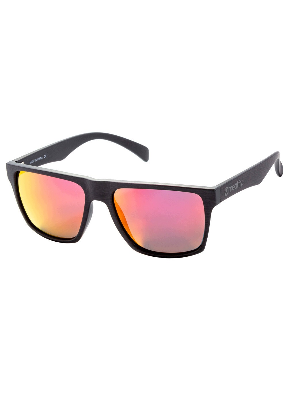 Meatfly Trigger 2 unisex sluneční brýle, červené