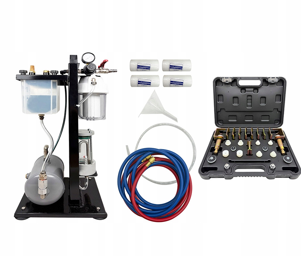 Stroj na oplachování klimatizačního systému A/c BearCool adaptéry