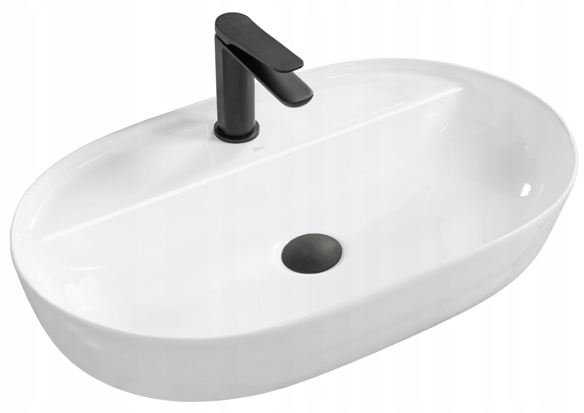 

Umywalka Ceramiczna Nablatowa Aura Biała Rea