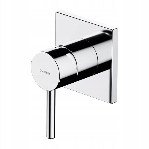 Podomietková sprchová batéria, chrómový lesk