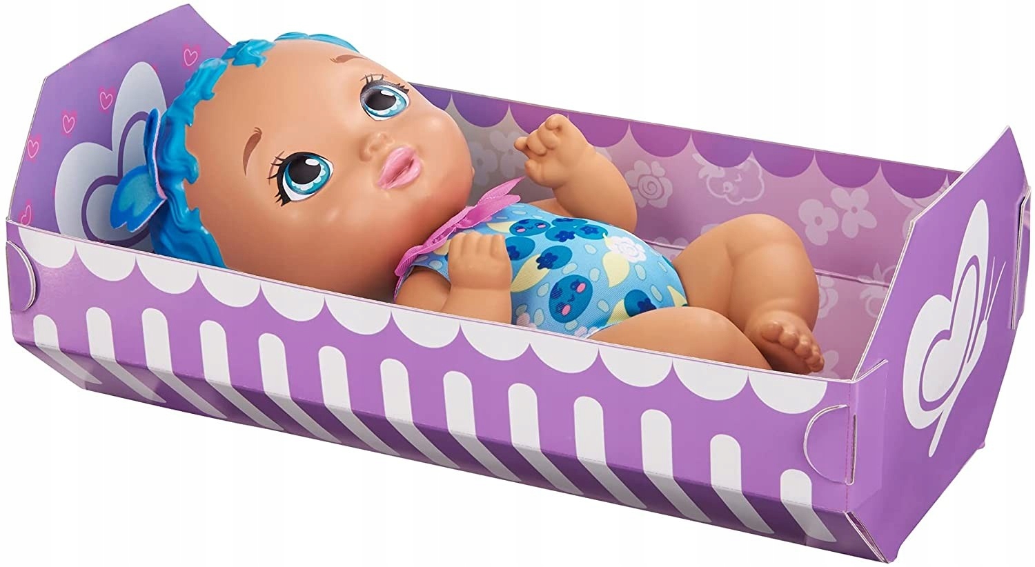 LALKA Motylek Głodomorek Jagódka Mattel My Garden Baby zabawa w Karmienie Wiek dziecka 2 lata +