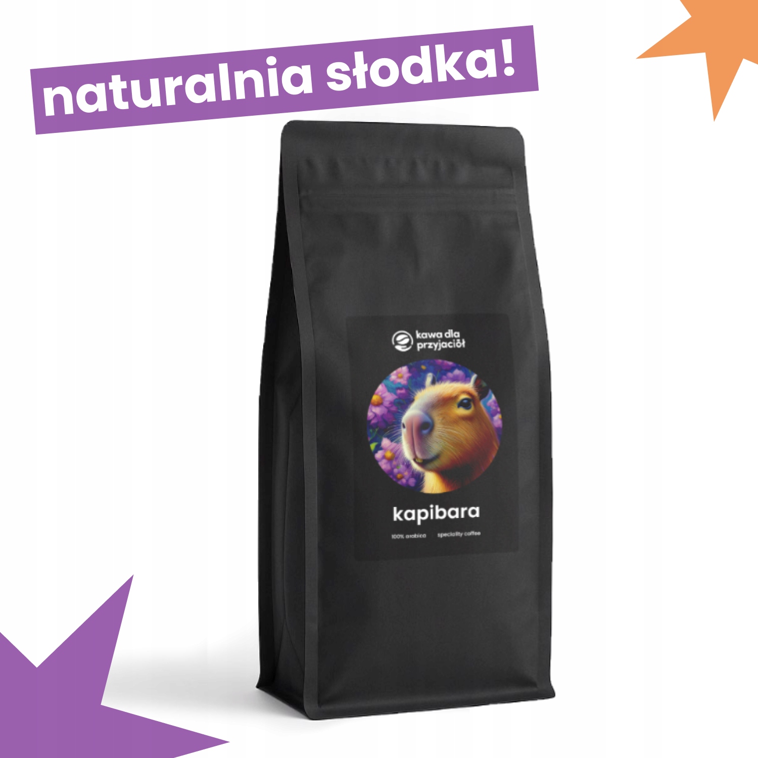 Levně Čerstvě pražená káva speciality kapybara 1 kg – jemně sladká z přírody