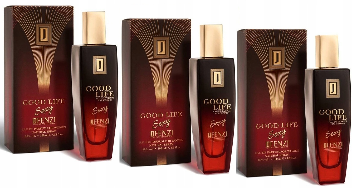 JFenzi Good Life Sexy Women 3x100ml Edp Dárek