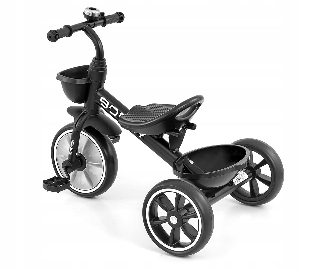 Milly Mally Rowerek trójkołowy Bobby black 5697